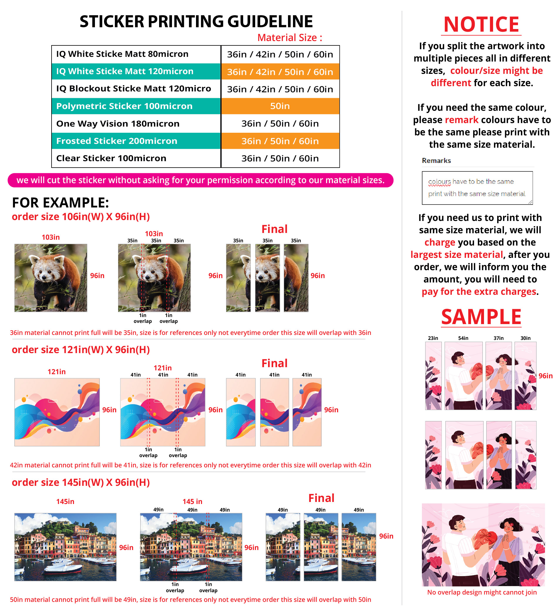 Syiling Sticker Frosted Sticker-Sy Bunting King